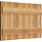 Ekena Millwork Joined Board-n-Batten Shutters, Rough Sawn Western Red Cedar, 32 1/4W x 20H, PR RBJ06S32X020RWR - alternate 4